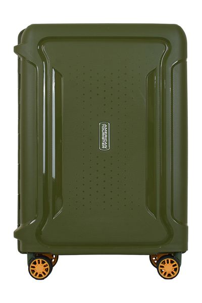 American Tourister Tribus Hardside 55 Cm Cabin Luggage Olive Green