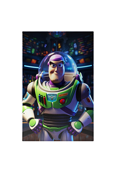 StoryGift Romania Tablou Canvas: Buzz Fulgerul Din Toy Store Sta Cu Mainile In Sold Dupa Ce A Terminat O Misiune