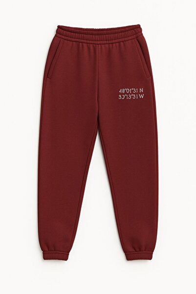 HAKKE İki İplik Baskılı Çimalı EŞOFMAN ALTI