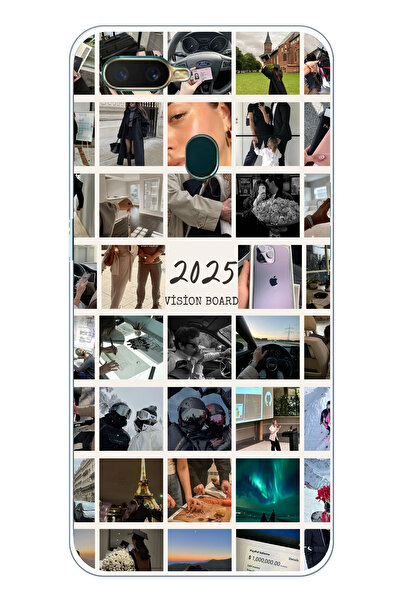 TechTree Oppo A5S- AX7 - A12 Uyumlu 2025 Vision Board Hayal Panosu Tasarımlı ...