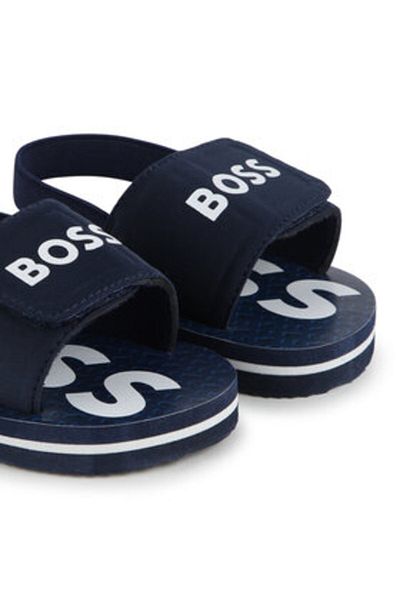 BOSS sandale pentru băieți J50889 albastre
