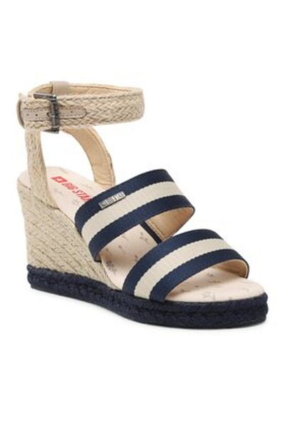 Big Star Shoes espadrile de damă LL274885 albastre