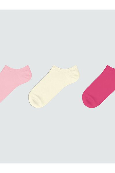 LC Waikiki Women's Plain Booties Socks 3-Pack