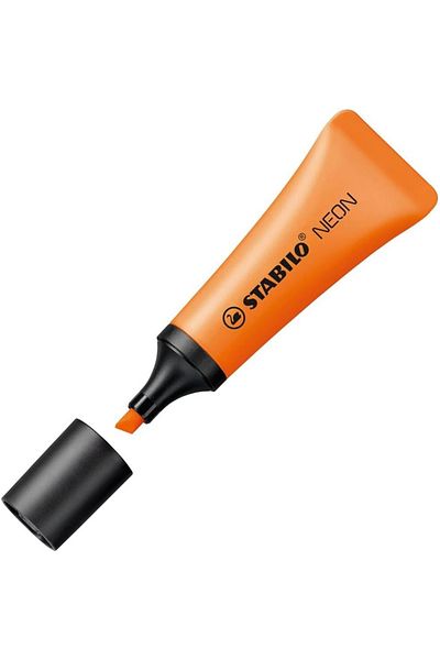 Stabilo Highlighter Neon Orange Pack of 10