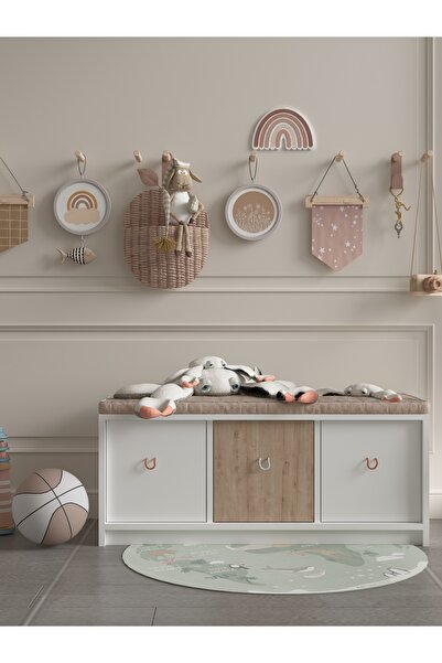 BGR MOBİLYA 3 Kapaklı Oyuncak Dolabı