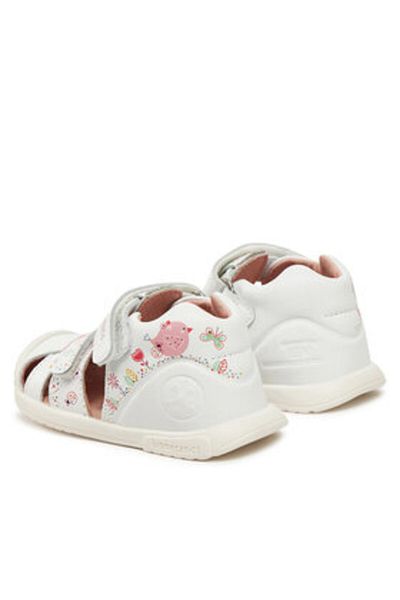 BIOMECANICS girls' sandals 252107 white