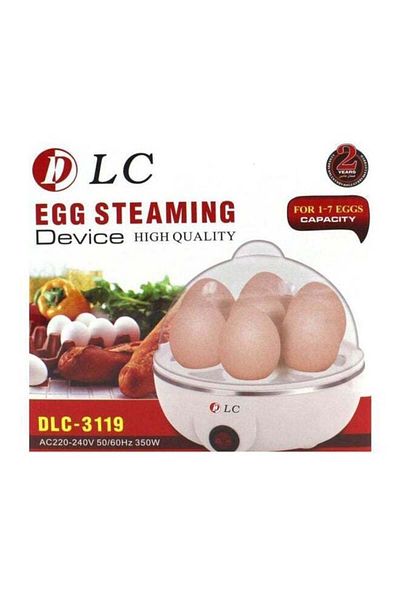 DLC Egg Steaming Device 350W 350.0 W DLC3119 White/Clear