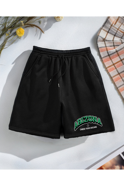 De Carte Arizona Printed Comfortable Relaxed Fit Unisex Shorts Bermuda
