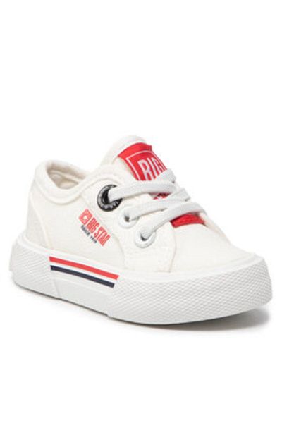 Big Star Shoes unisex children's sneakers JJ374160 white