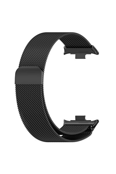Dmay Xiaomi Mi Band 8 Pro / 9 Pro Uyumlu Hasır Metal Kordon