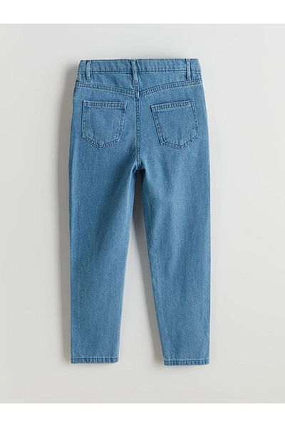 LC Waikiki Pantaloni de jeans pentru fete cu talie elastică reglabilă
