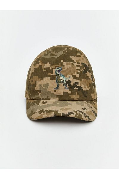 LC Waikiki Dinosaur Printed Boy Cap Hat