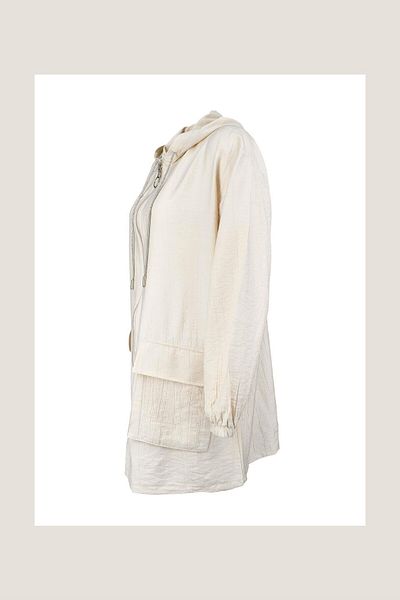 Biriz Moda Summer Hooded Cap -Beige