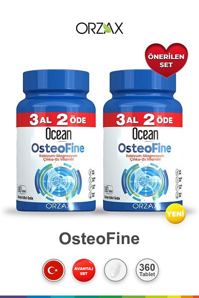 Ocean Osteofine 180 Tablets Buy 3 Get 2 (2 Pieces)