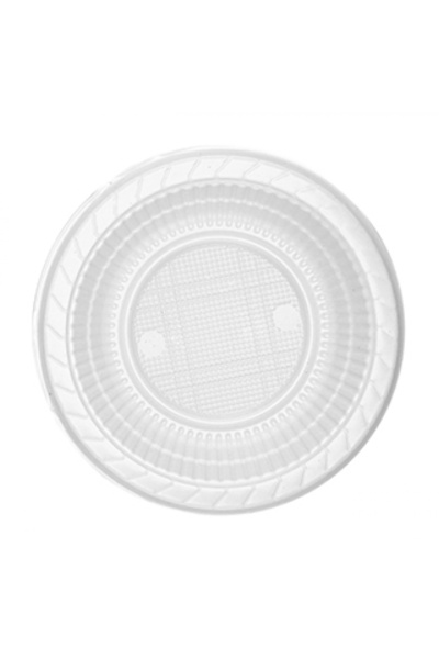 pakiş ambalaj Plastik Tabak Küçük Boy (çap:13.5cm) 200 Adet