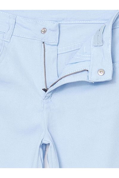 LC Waikiki Girl's Jeans Pants with Adjustable Elastic Waist