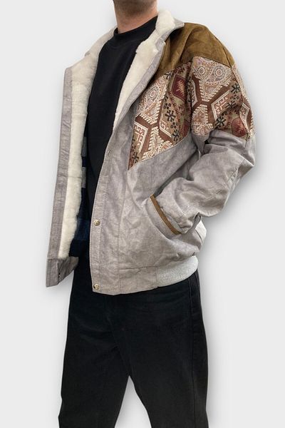 CANMODA (7368) XL размер специално яке с винтидж шарки