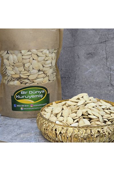 Bir Dünya Kuruyemiş Jumbo Extra Pumpkin Seeds Low Salt 900 g