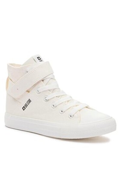 Big Star Shoes adidași de damă FF274579 albi