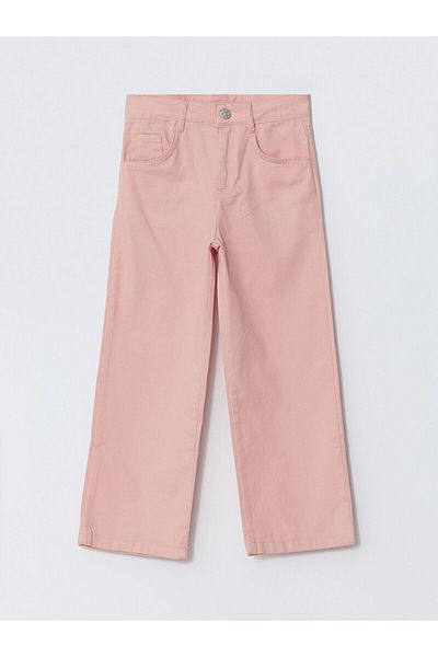 LC Waikiki Girl's Jeans Pants with Adjustable Elastic Waist