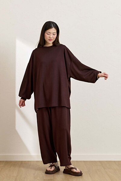 Ceylan Otantik Bitter Brown Shalwar Suit