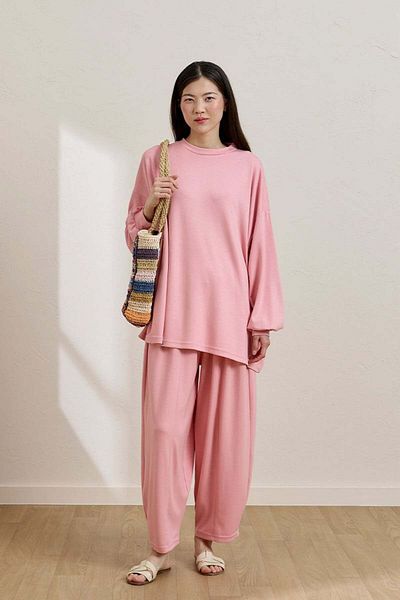 Ceylan Otantik Pink Shalwar Set