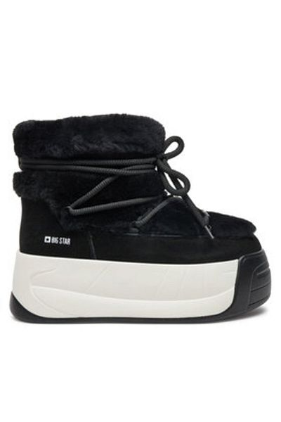 Big Star Shoes women's snow boots OO274A206 black
