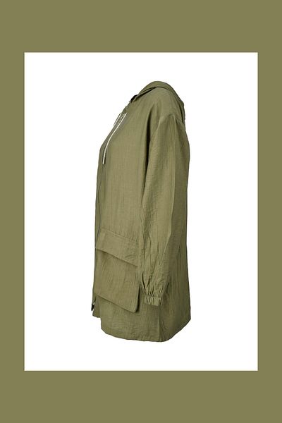 birizmoda Summer Hooded Cap -Green