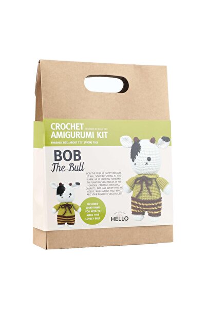 Hello مجموعة صنع أميجورومي كروشيه (بوب ذا بول)