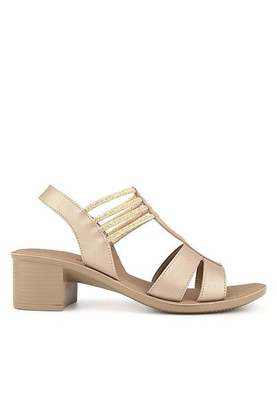 Muya Laini Anatomical Sole Women's Sandals Gold