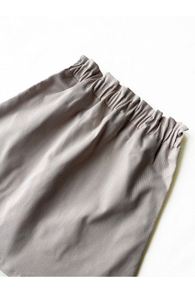 FREYA MODA Children's Elastic Waist Gabardine Skirt