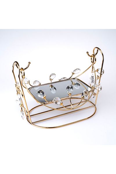 Hinora Damla Stone Swing Model Stylish Presentation Holder with Mirror