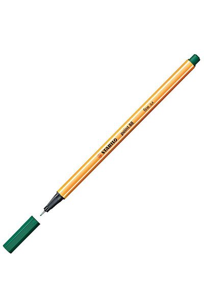 Stabilo Fineliner Pen 88-53 Turquoise Green Pack of 10