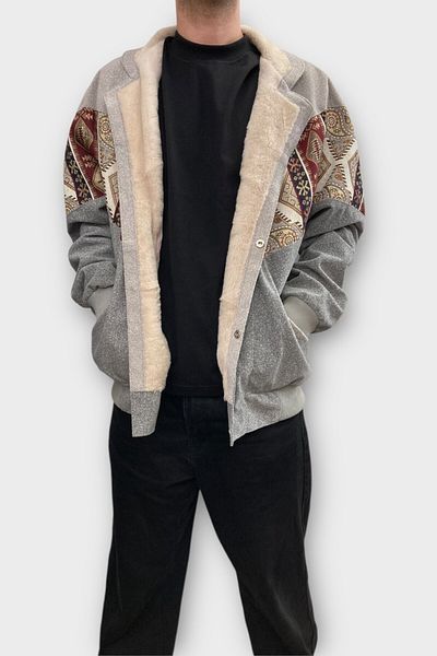 CANMODA (7384) XL размер специално яке с винтидж шарки