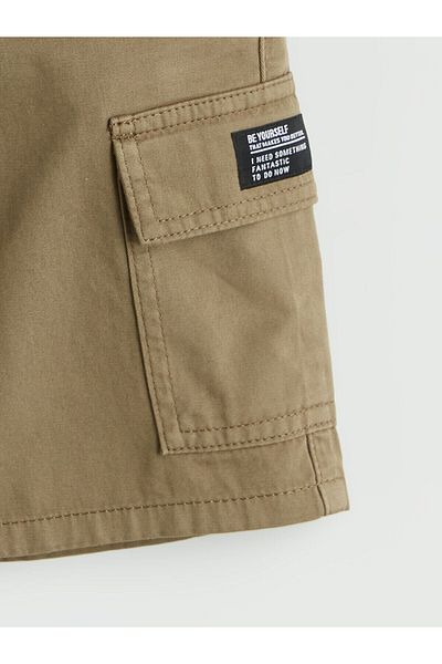 LC Waikiki Boys' Cargo Shorts with Elastic Waist