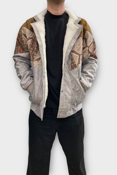 CANMODA (7368) XL размер специално яке с винтидж шарки