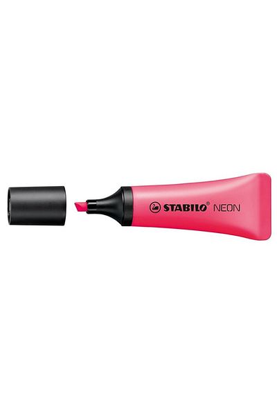 Stabilo Highlighter Neon Pink Pack of 10