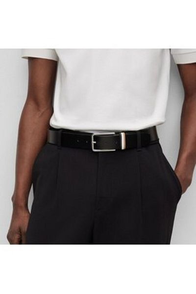 BOSS boss men's belt 50496720 black