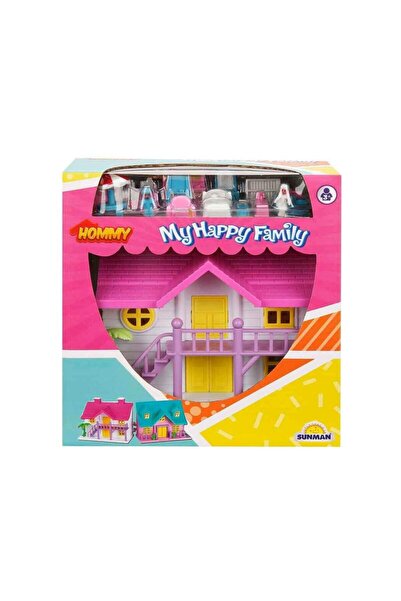 NW NessiWorld مجموعة لعب فيلا العائلة السعيدة من نيسا وورلد 2080 مكونة من 18 ...