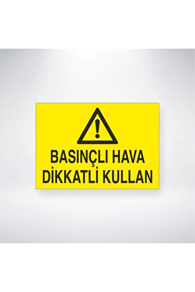Reysa Tasarım ملصق استخدام الهواء المضغوط بعناية 20 × 28 سم
