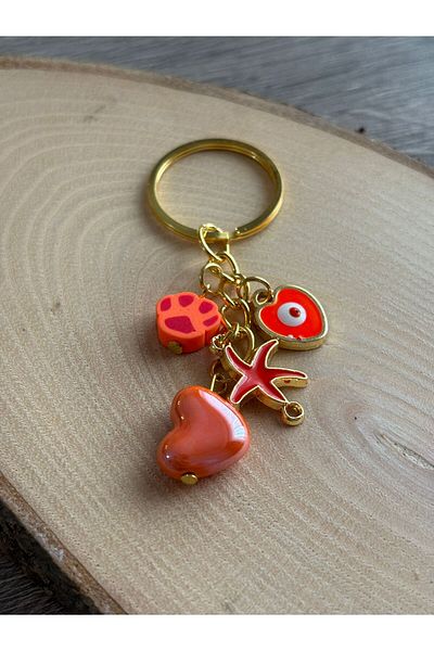 Bestofcase Starfish Detailed Keychain