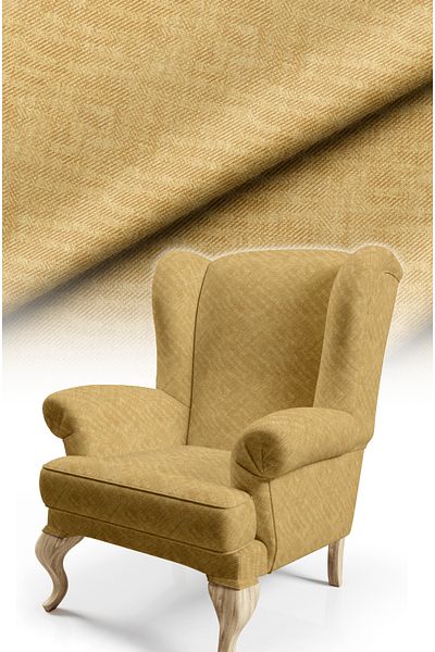 CANİLA Woven Patterned Crepe Digital Printed Lined Premium Upholstery Sofa Fabric