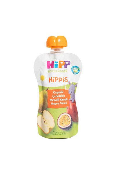 Skygo Hipp Organic Passion Fruit Mixed Fruit Puree 100 Gr