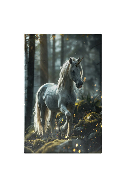 StoryGift Romania Tablou Canvas: Unicornul își Caută Semenii prin Oaza de Lin...