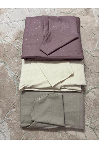 Gerenic شرشف صلاة قطن بارد لبس مفتوح طقم 3حبة بألوان مختلفة