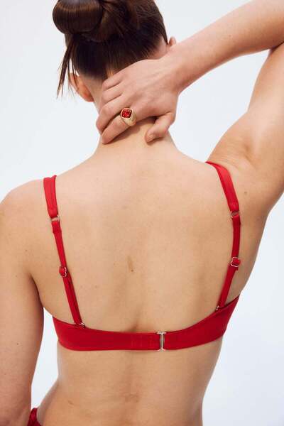 H&M Padded bandeau bikini top