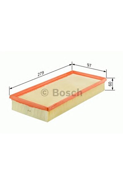 Bosch F026400036 فلتر الهواء دوبلو (05-)-ألبيا (07-)-فيورينو (09-) -باندا (09)-بونتو-أيديا 1.4 -Fıa
