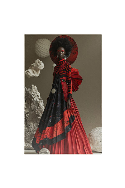 StoryGift Romania Tablou Canvas Dermatograful Roșiatic și Pasiunea Femeia cu ...