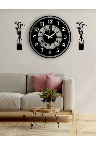 mrchediyesepeti Living-Room-Work Place Gift Quality Wall Clock Very Stylish Design