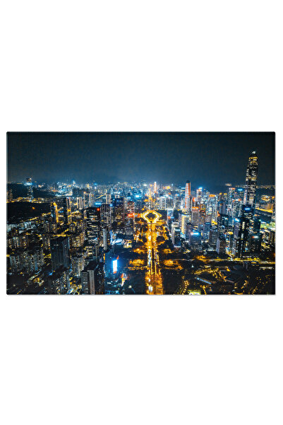 StoryGift Romania Tablou Canvas: Orasul Bangkok de sus, arhitectura impresion...